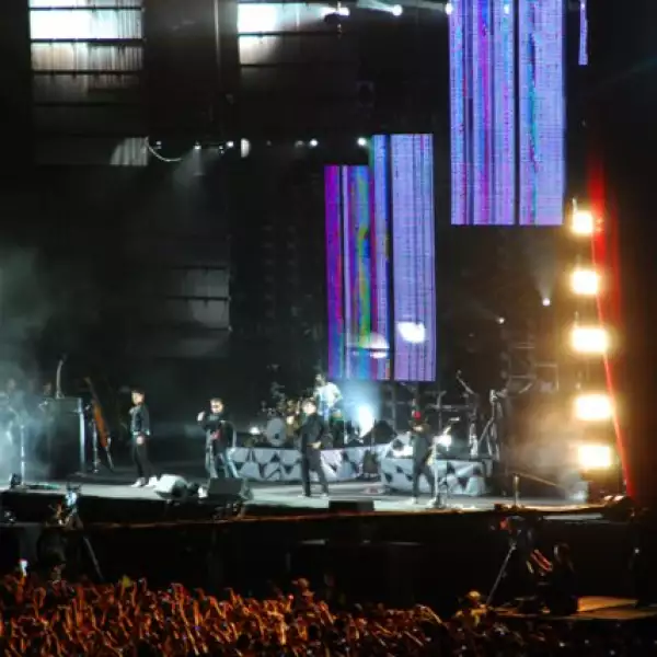 Rubén Albarrán, Emmanuel del Real, Joselo y Quique Rangel ofrecieron un recorrido por sus más grandes éxitos.