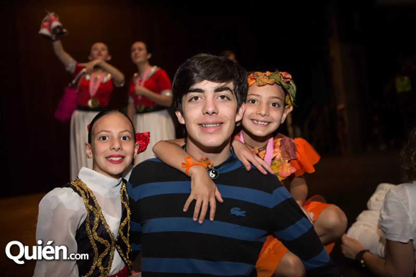 Mercedes Ares de la Parga, Antonio Ares de la Parga e Inés Ares de la Parga