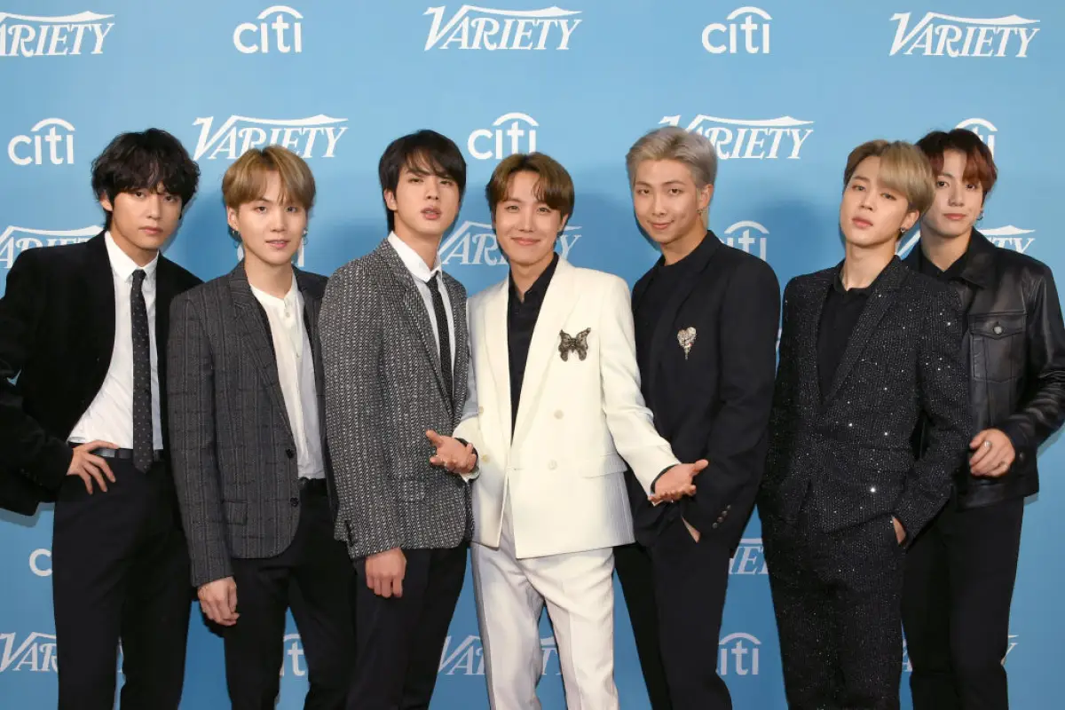 La banda de Kpop BTS, que se retira un par de años para hacer su servicio militar.
