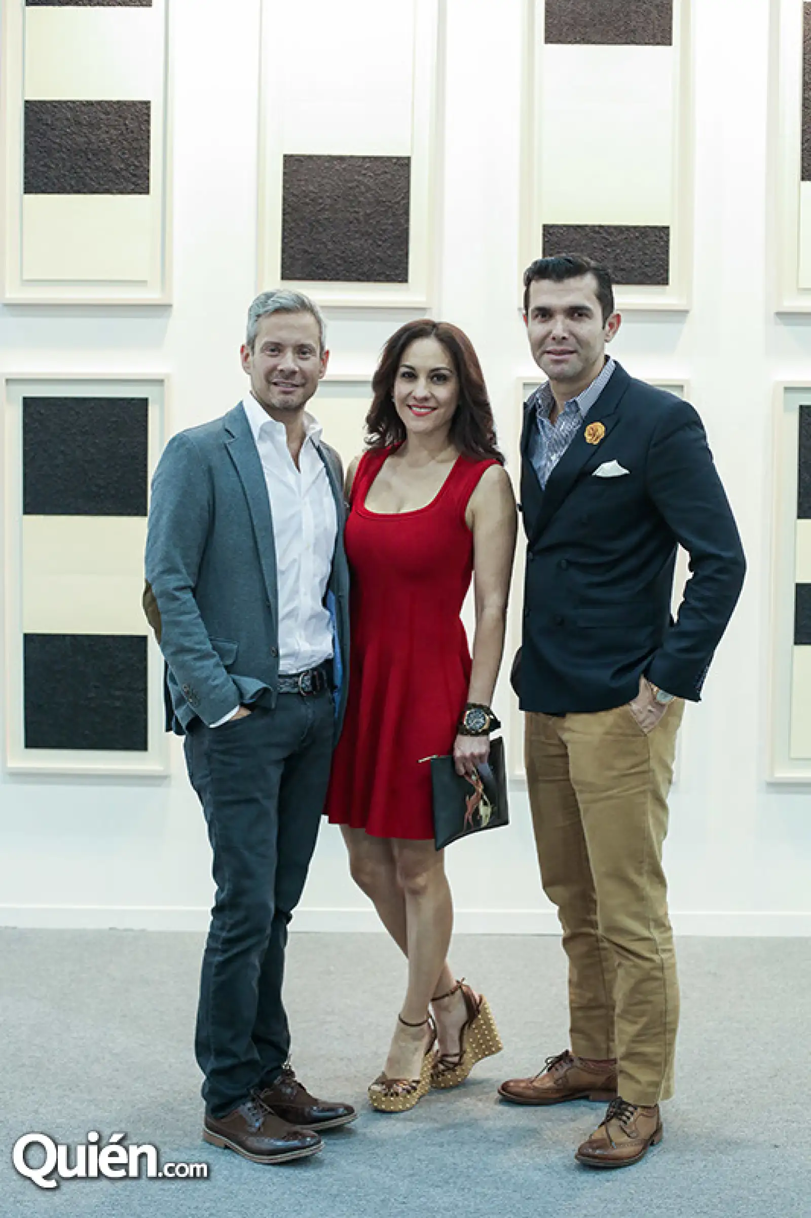 Guilermo Rojas, Ely García Lourdes y Lorenzo Ruíz