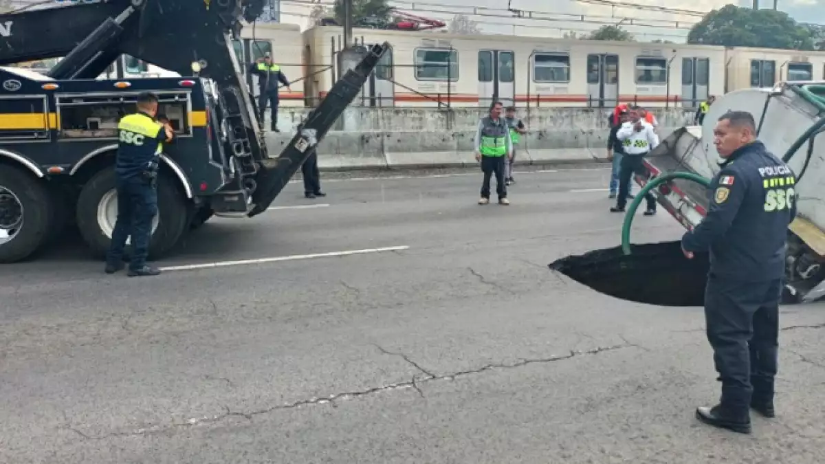 Socavón Calzada Zaragoza