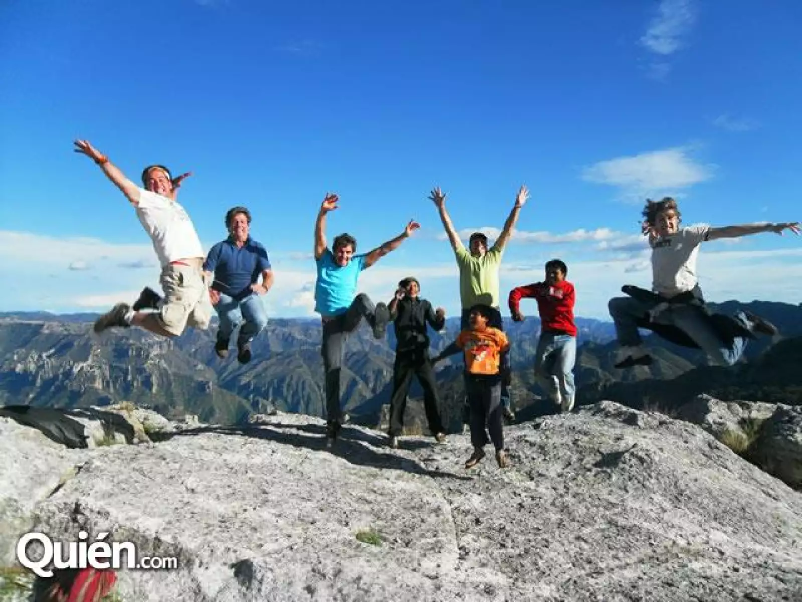 Patricio Domínguez,Enrique Suberbie,Roberto Domínguez,Emilio Suberbie y Alejandro Domínguez Suberbie