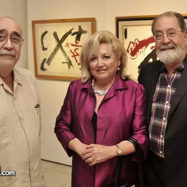 Xavier Moyssén,Diana Calvillo y Gerard Cantú