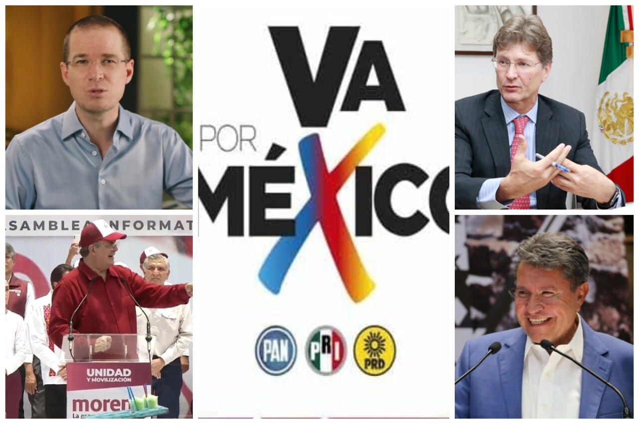 Given the weakness of the candidates, Va por México would "bet" on a break in Morena