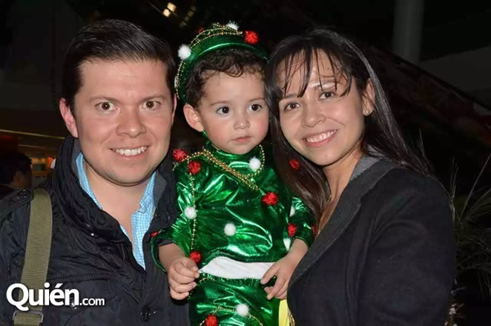 Edgar López Nieto,Mariano López González y Fátima González.