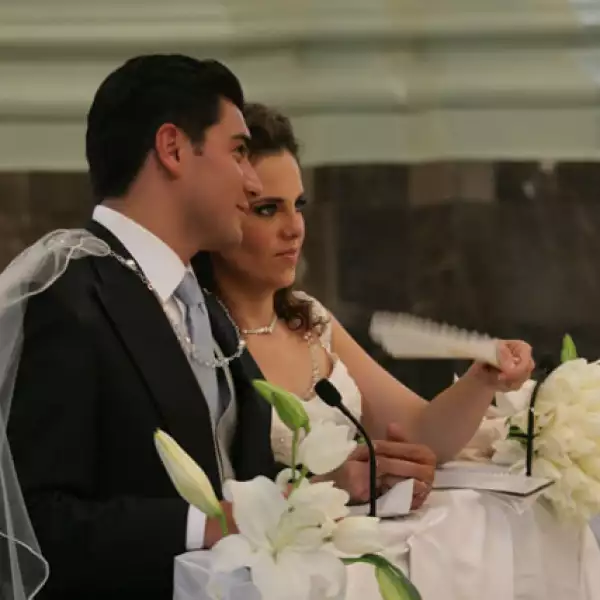 Boda de Ana Cecilia Peña Nieto y Felipe Casahonda.