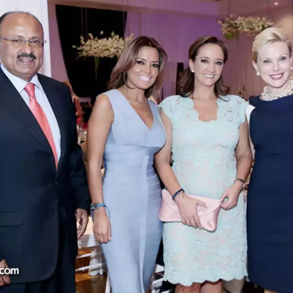 Rene Juárez,Viky Juárez,Claudia Ruiz y Raquel Bessudo