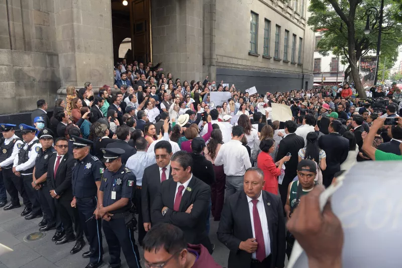 Trabajadores de la SCJN