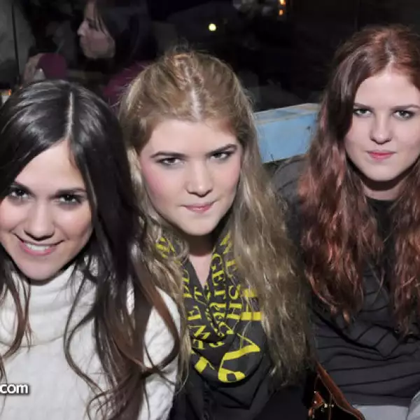 Paulina Valdés y Bárbara y Viviana Junco