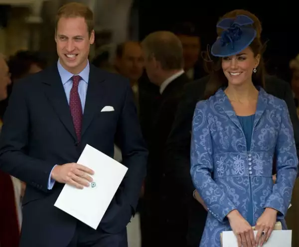 Kate Middleton y el Príncipe Guillermo también estuvieron presentes en la misa en honor al también conocido Duque de Edimburgo.