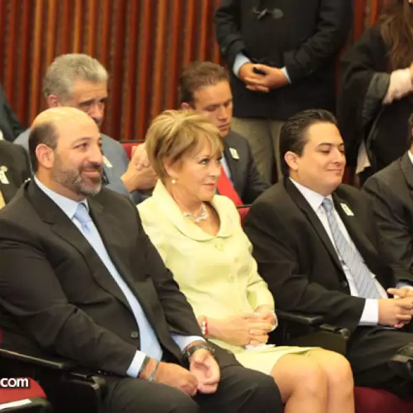 Patricio Slim,Lolita Ayala,Arturo Elías Ayub