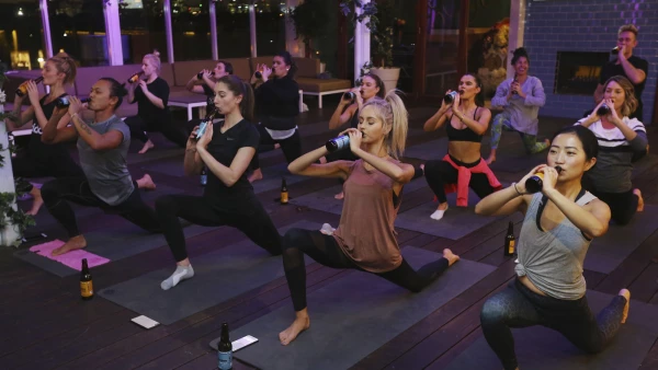 Beer Yoga