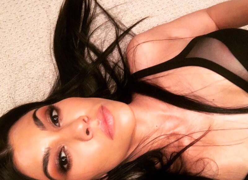 Esta fue la foto que compartió Kourtney en Instagram.