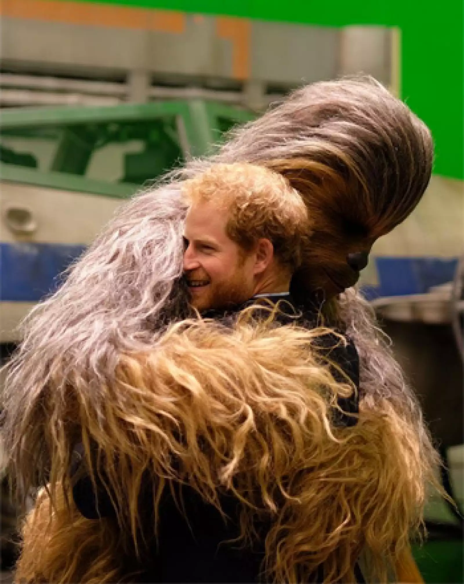 El príncipe Harry y Wookiee
