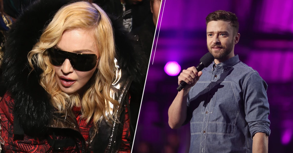 Madonna y Justin Timberlake