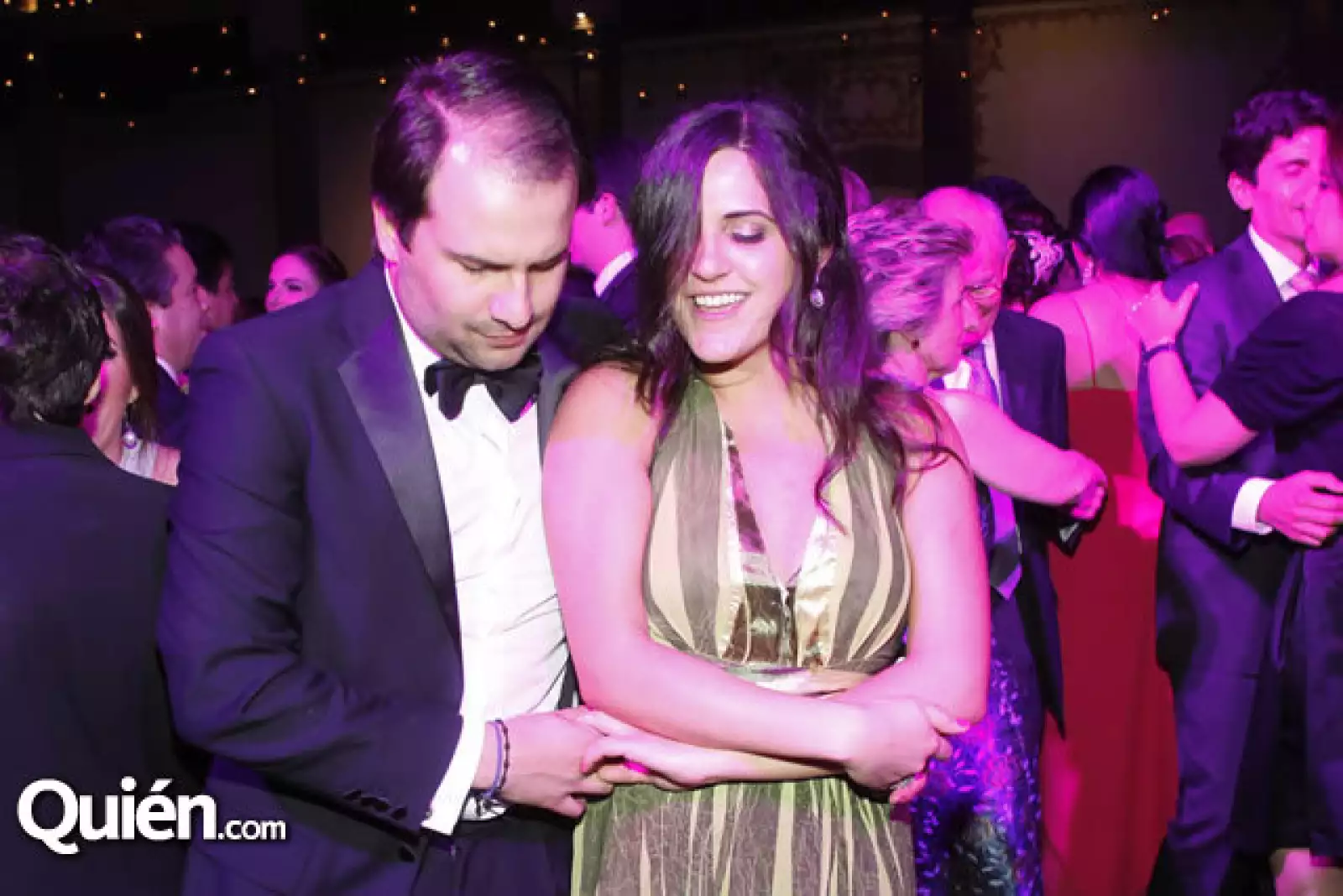 Rafael Sáenz y Paola Ibarra