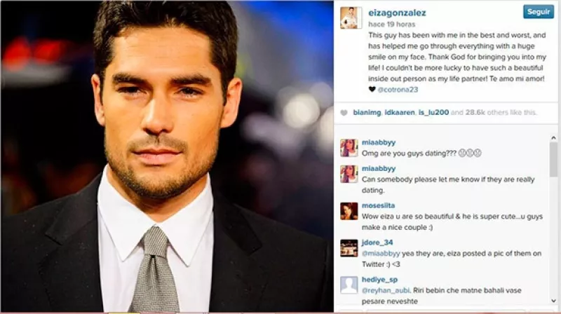 La actriz confiesa en su perfil de Twitter la relación que mantiene con su compañero en la serie " From Dusk till Dawn".