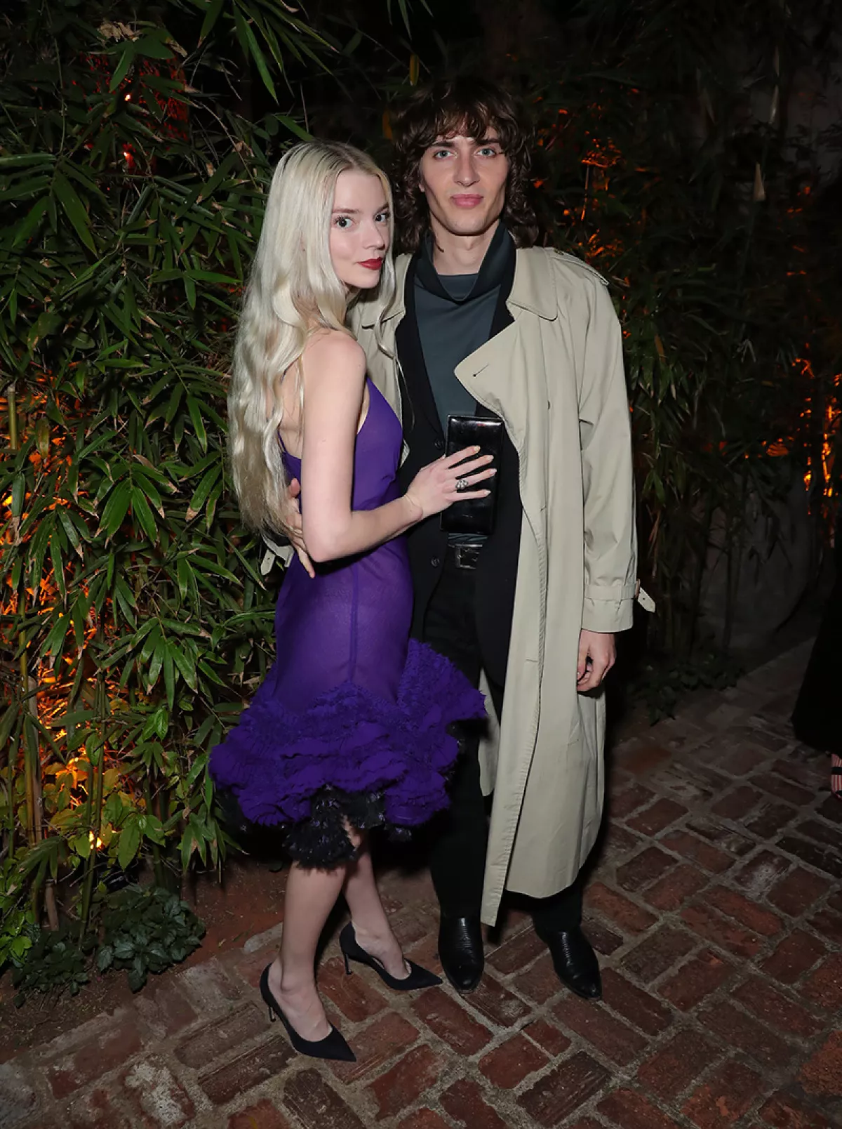 Anya Taylor-Joy y su novio Malcolm McRae