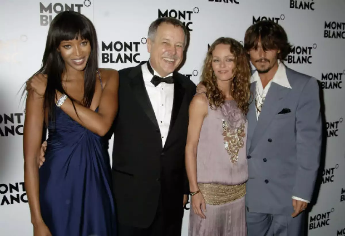 Naomi conoció a Johnny cuando éste aún salía con Vanessa Paradis.