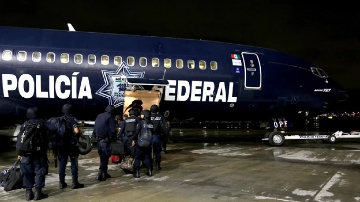 Elementos de la Gendarmería fueron desplegados a cinco estados con problemas de seguridad pública