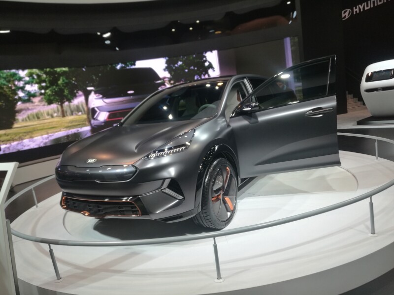 Kia durante el CES 2018