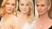 Las actrices de Hollywood optaron por lo natural. El look nude 'se llevó la estatuilla' durante la entrega 86 de los premios Oscar.