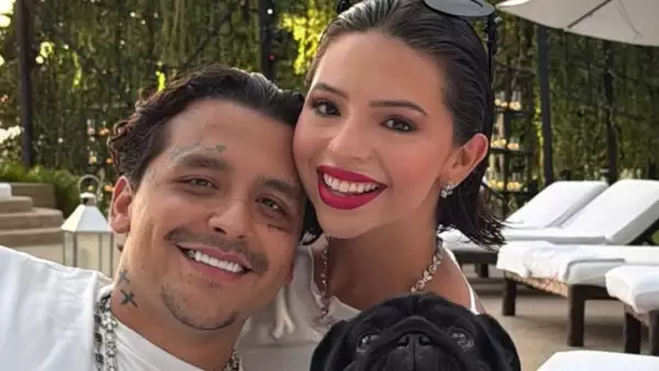 Christian Nodal y Ángela Aguilar