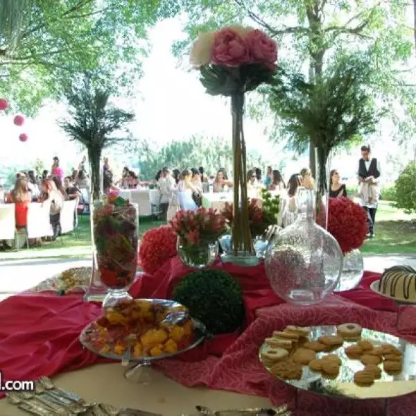 Detalle barra de postres