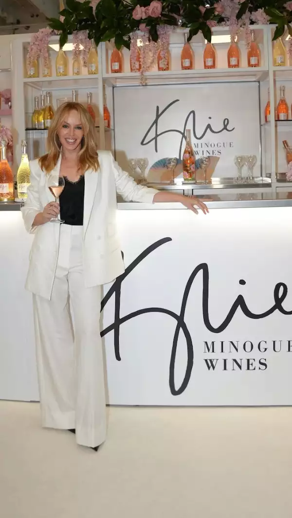 Kylie Minogue se consagra como empresaria del vino