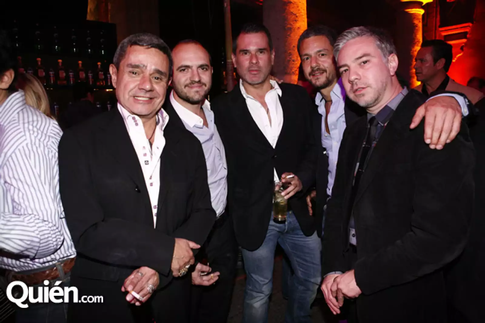Charlie Cordero, Rodrigo Moheno, Jorge de Lara, Eric Zebadua y Rafael Pineda