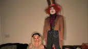 Selena Gomez y Benny Blanco disfrazados