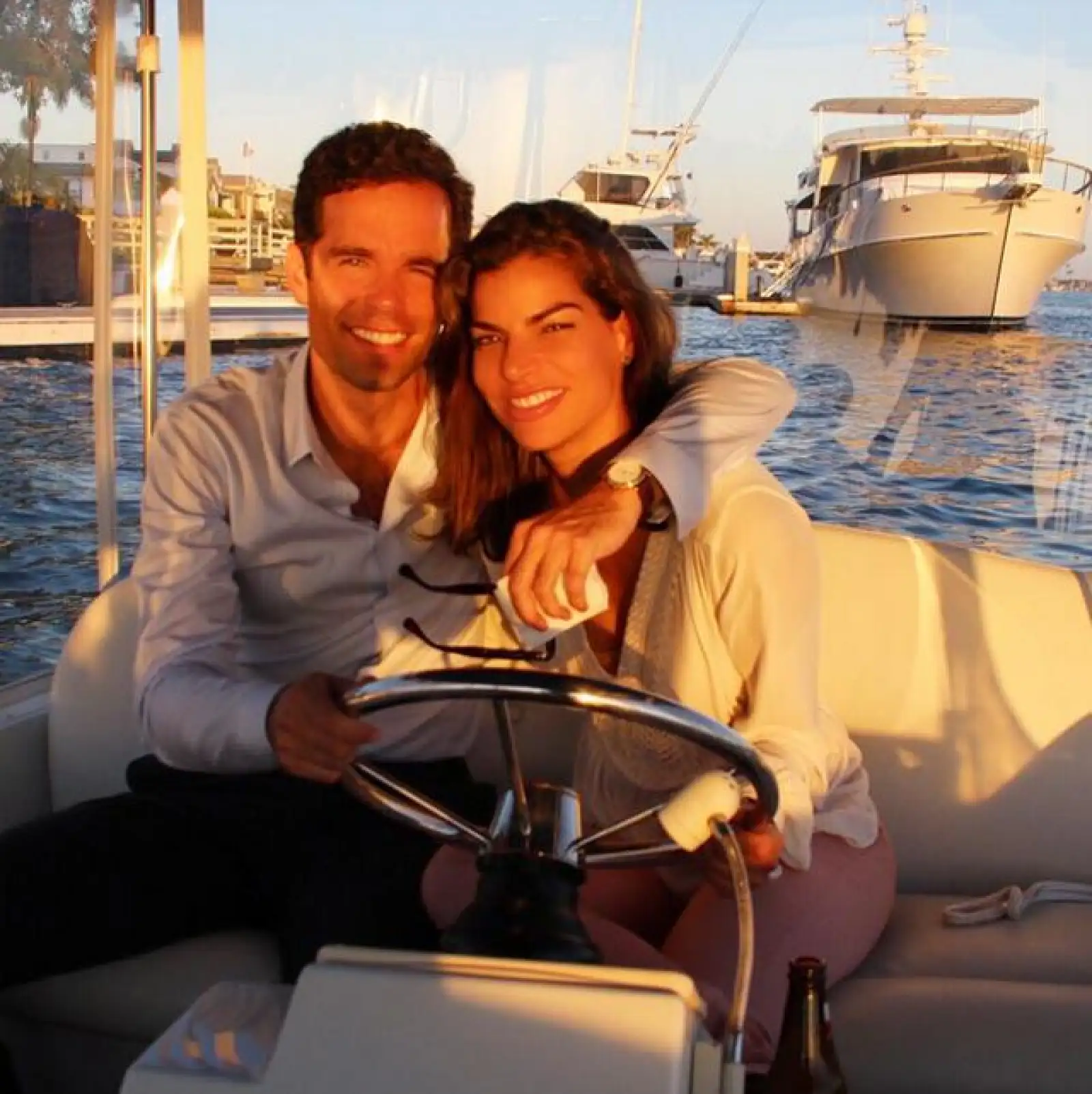 Un día soleado en California fue sólo un augurio del éxito que Bárbara y Alejandro tendrían juntos.