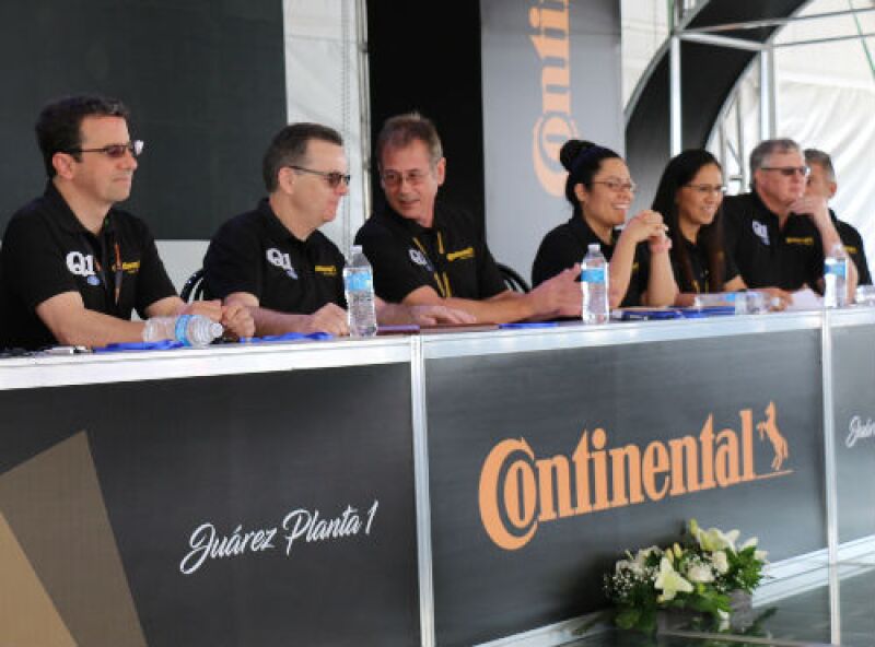 presentaci�n de Continental en su planta de Ciudad Ju�rez
