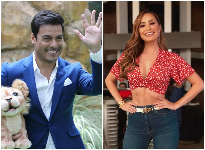 Carlos Rivera y Cynthia Rodríguez