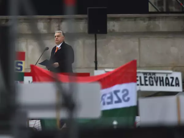 Viktor Orban Speaks On The Anniversary Of The 1848/49 Hungarian Revolution, Budapest, Hungary - 15 Mar 2025
