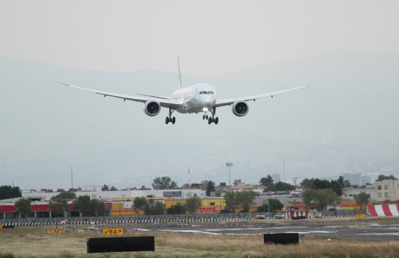 En el aire