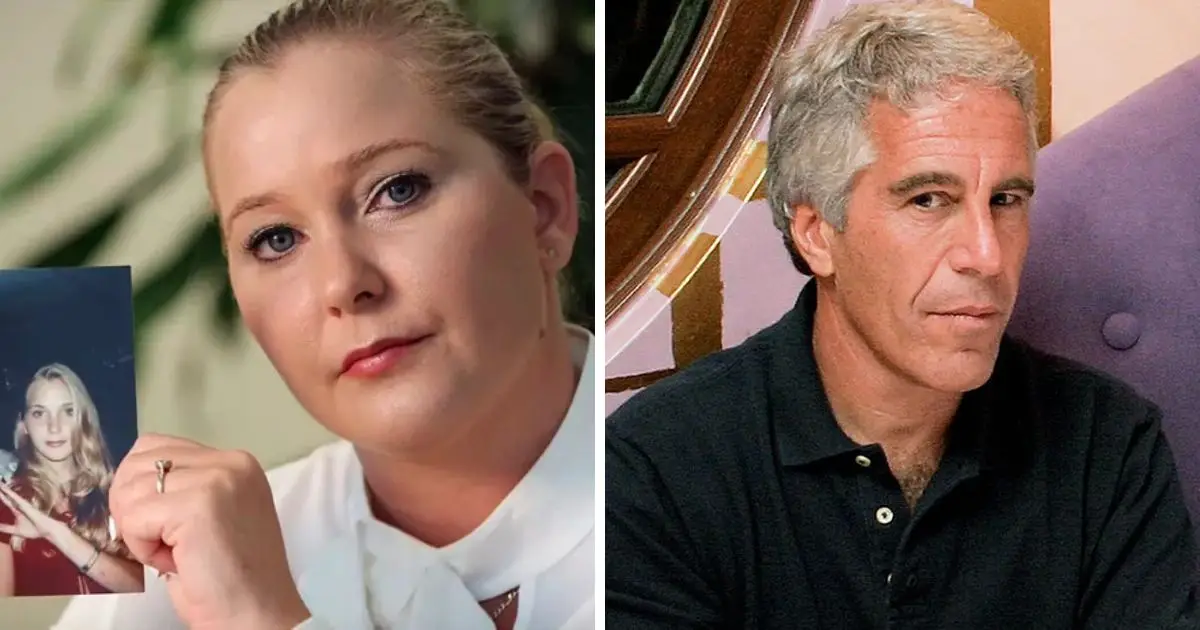 Virginia Giuffre y Jeffrey Epstein
