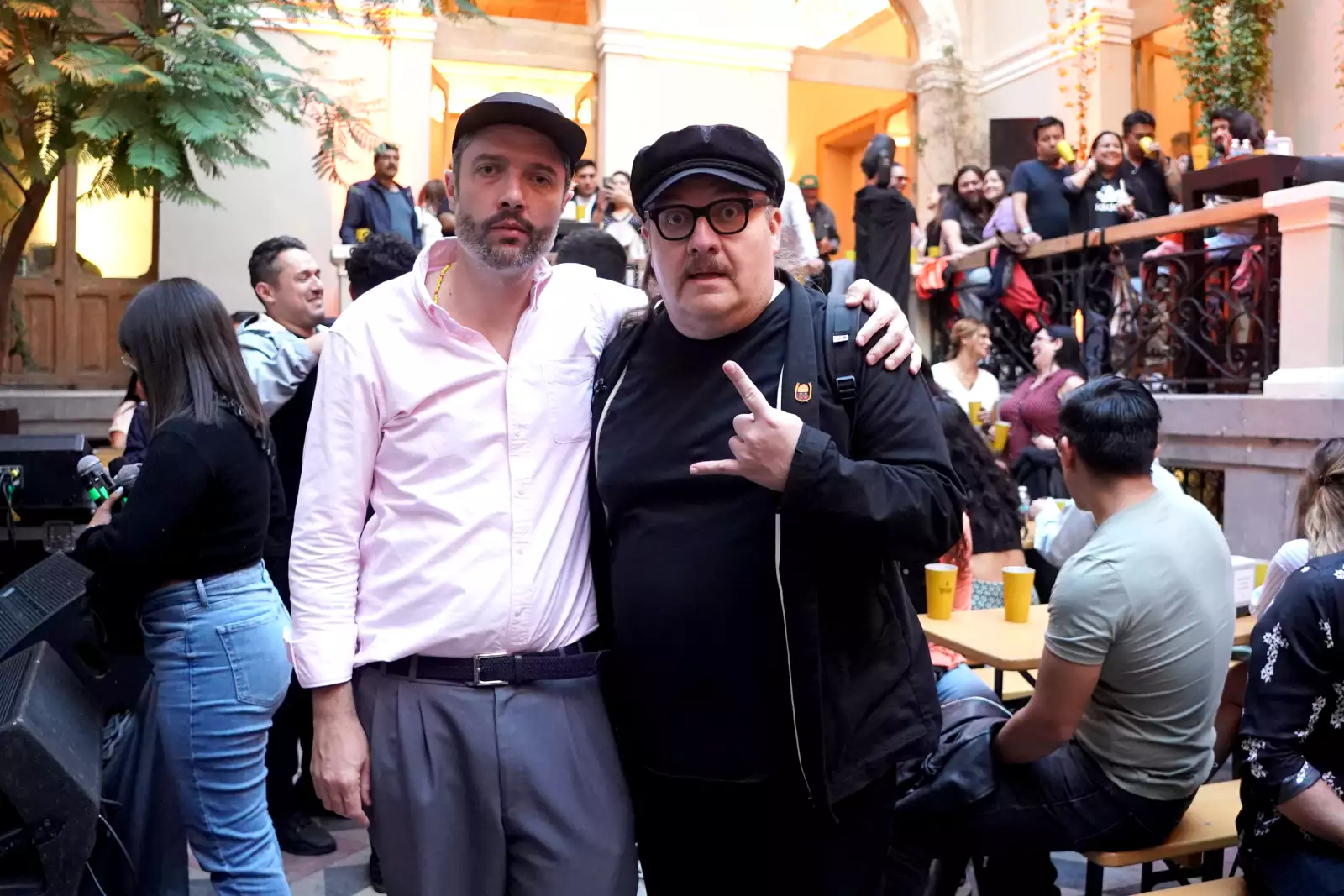 Guillaumé Guevara y Marcello Lara