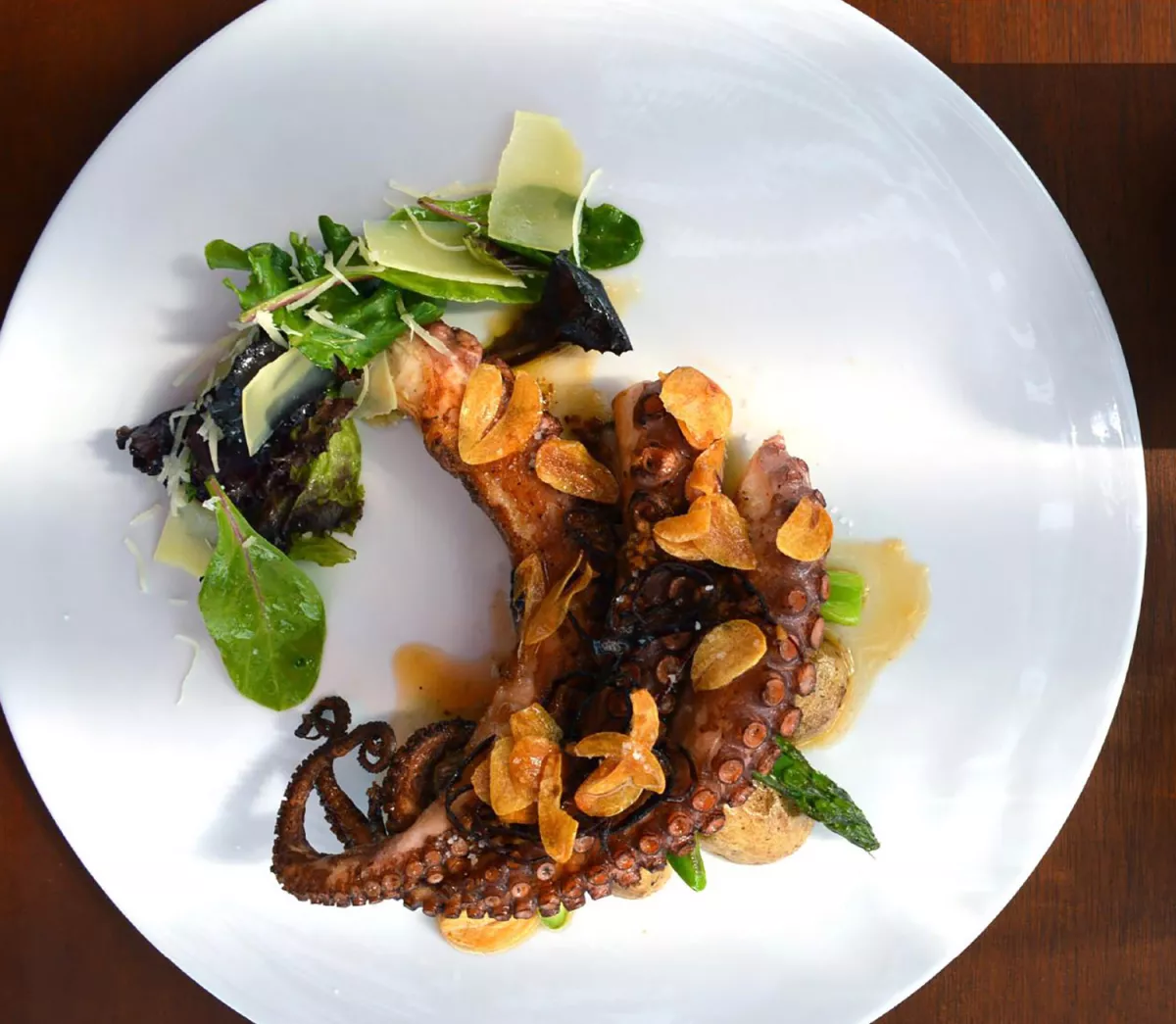 Pulpo al ajillo