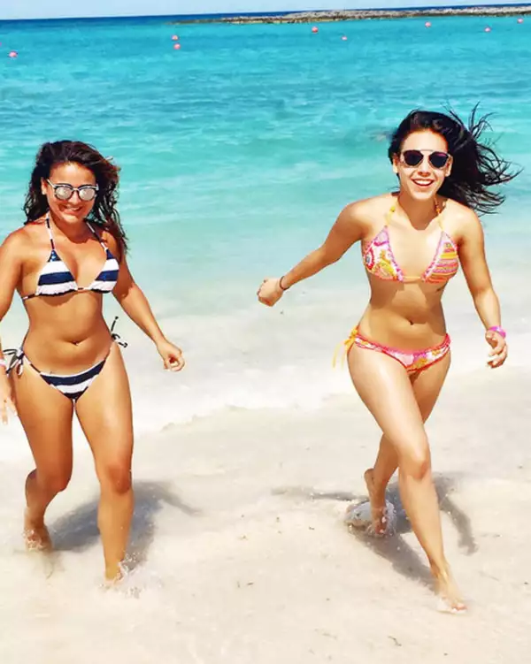 Sisters trip, publicó en esta imagen de su viaje.