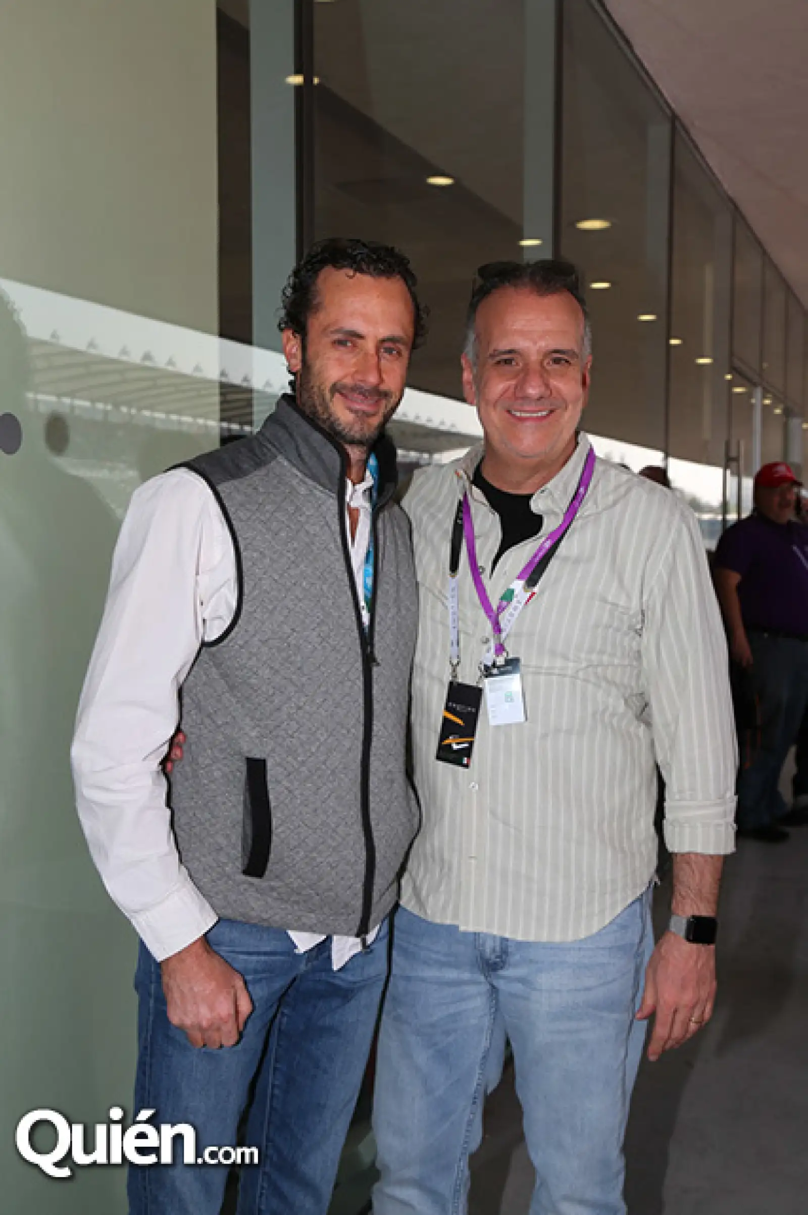 Michel Jourdain y George González