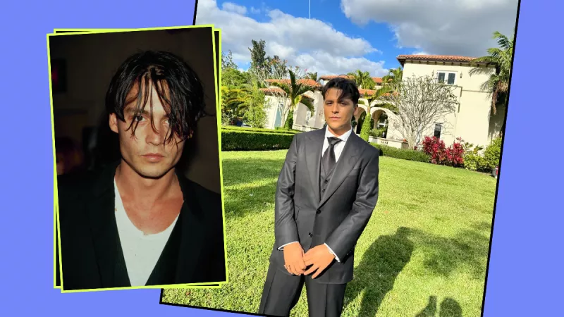 Christian Nodal cambia su imagen y recuerda a Johnny Depp joven