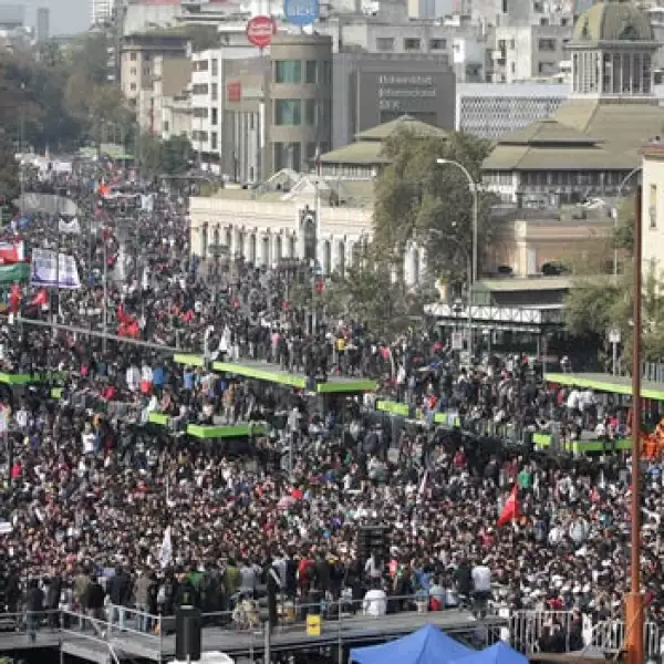 Chile estudiantes protesta