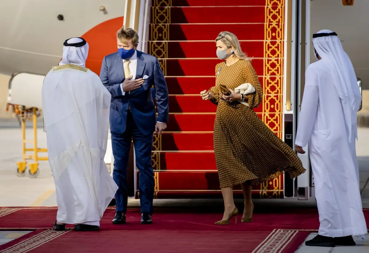 El rey Guillermo y ma reina Máxima de Holanda