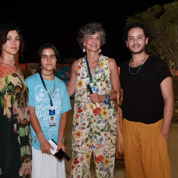 Diana García , Mila Lipkau, Germain Gómez Haro y Manolo Penago