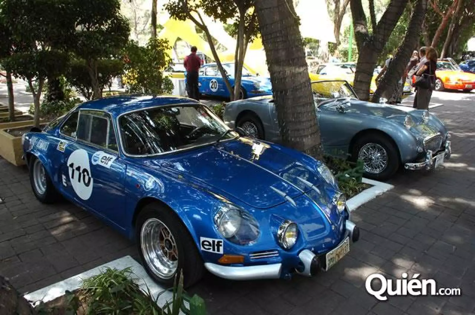 Exhibición de autos clásicos