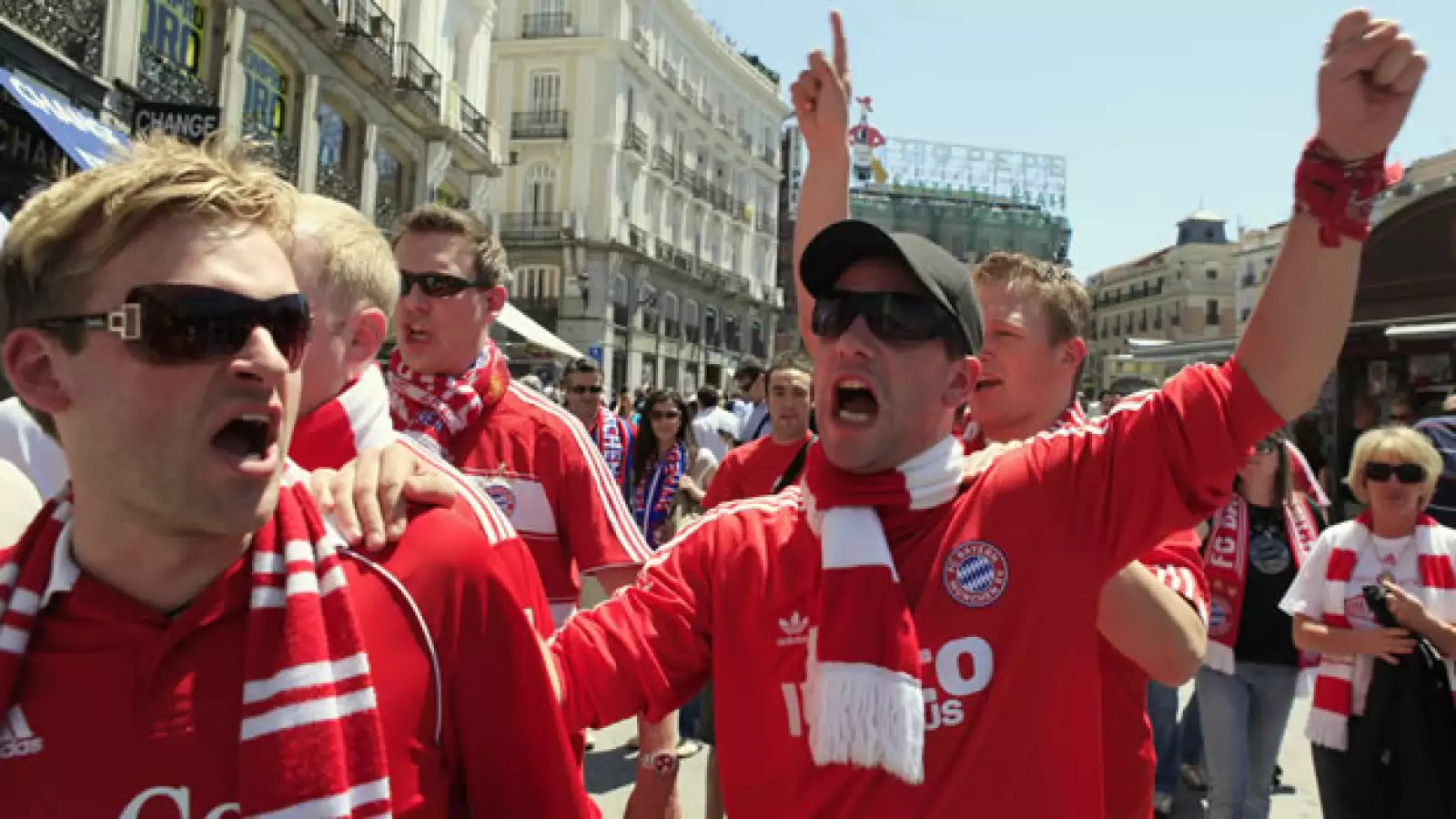 Fanáticos del Bayern Munich