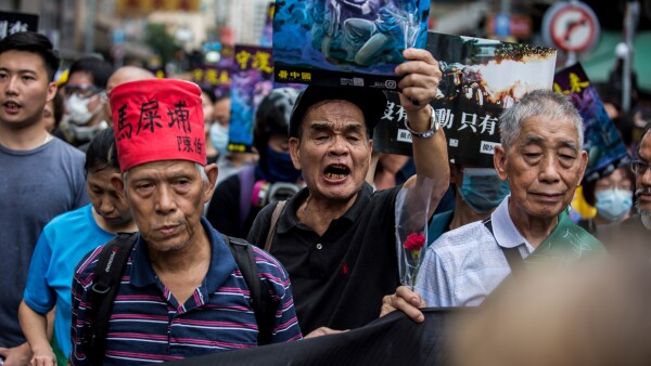 Protestas Hong Kong.