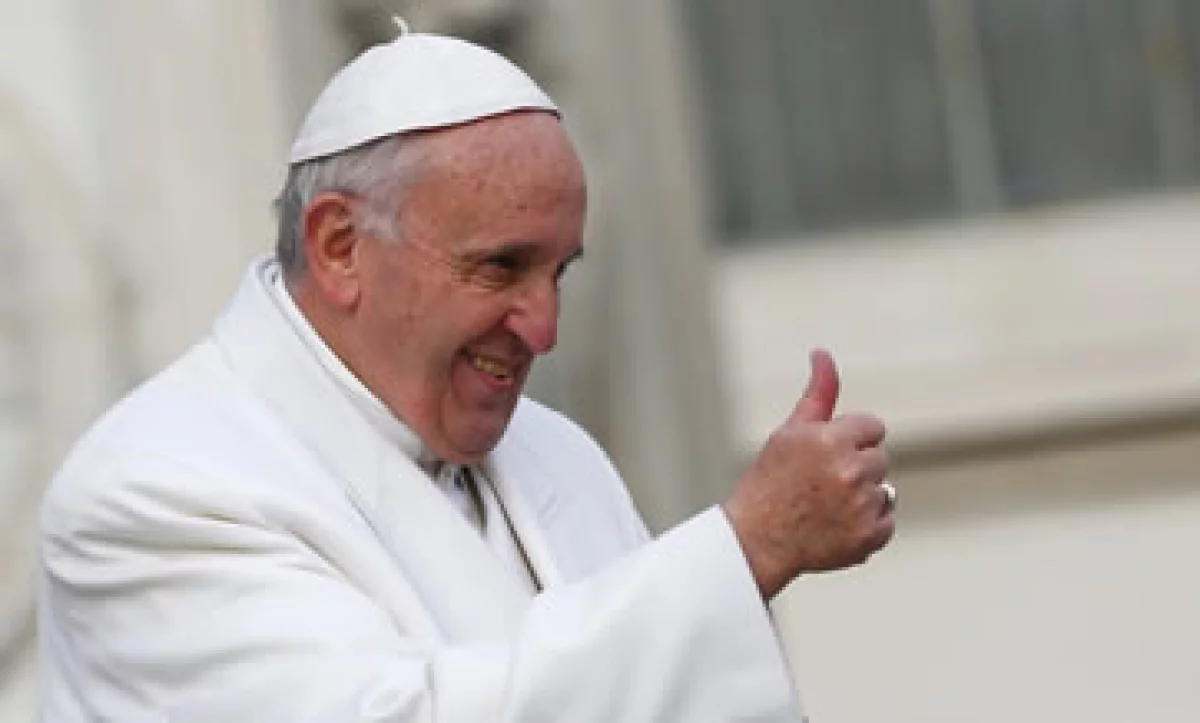 El papa argentino será recibido con una canción conmemorativa, así como lo hicieron sus predecesores. (Foto: Reuters)