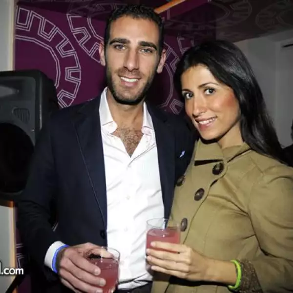 Asaf Zanzuri y Daniela Ramírez